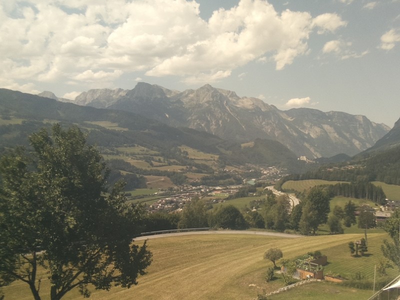 Archived image Webcam Pfarrwerfen: Spareck