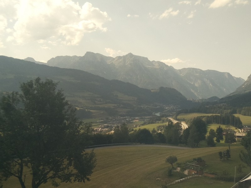 Archived image Webcam Pfarrwerfen: Spareck