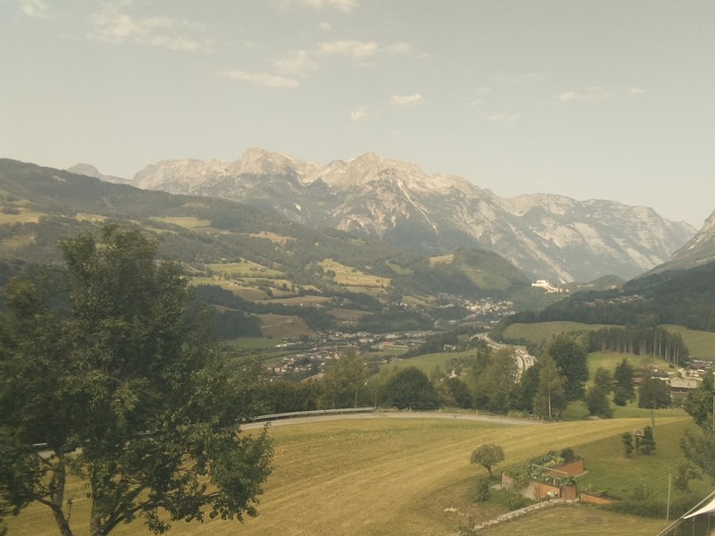 Archiv Foto Webcam Pfarrwerfen - Spareck