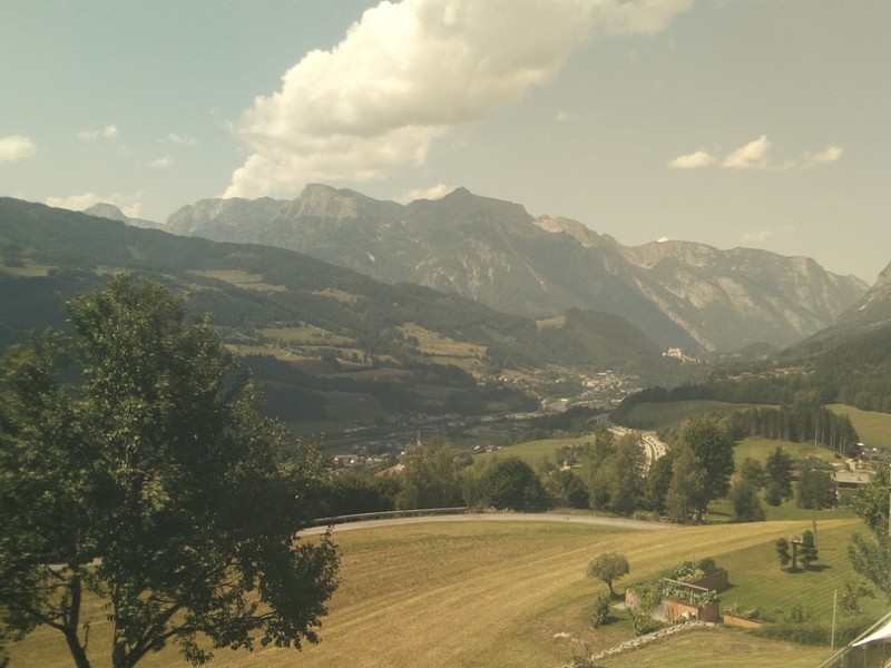 Archiv Foto Webcam Pfarrwerfen - Spareck