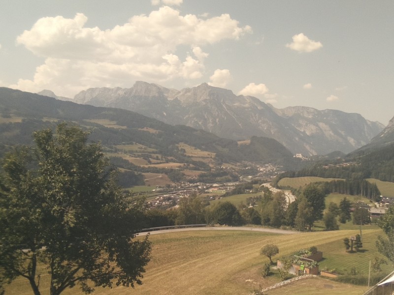Archiv Foto Webcam Pfarrwerfen - Spareck