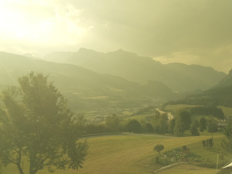 Archiv Foto Webcam Pfarrwerfen - Spareck