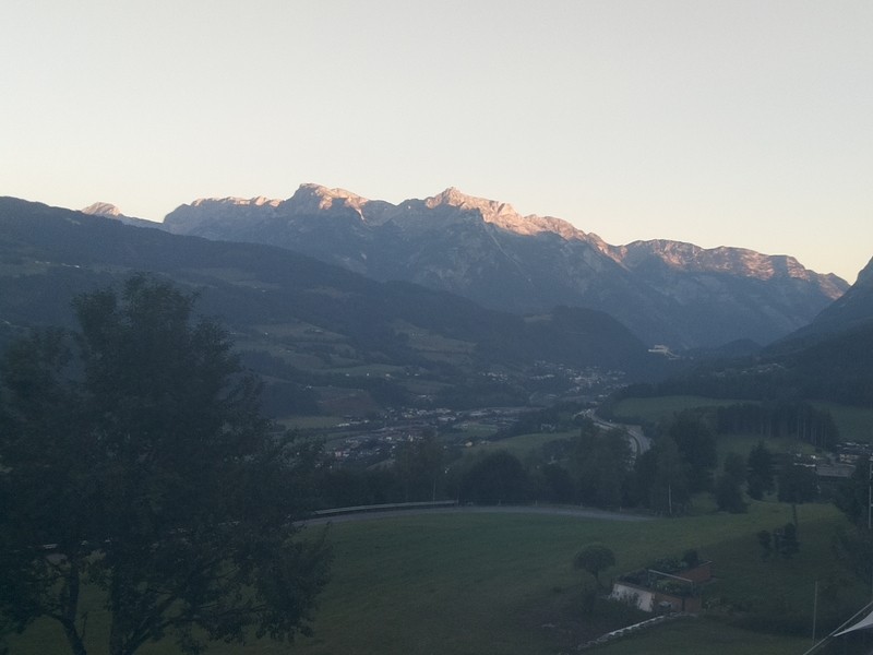 Archiv Foto Webcam Pfarrwerfen - Spareck