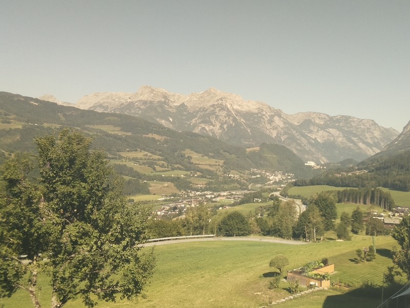 Archiv Foto Webcam Pfarrwerfen - Spareck