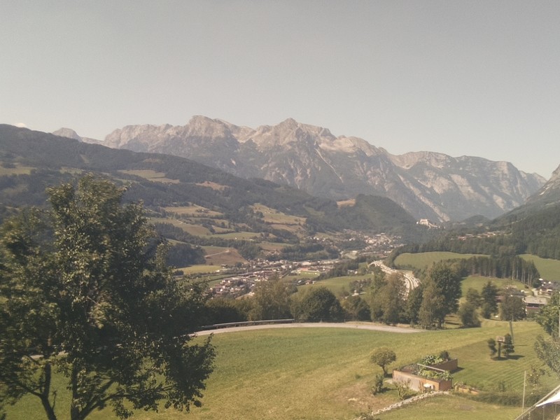 Archiv Foto Webcam Pfarrwerfen - Spareck