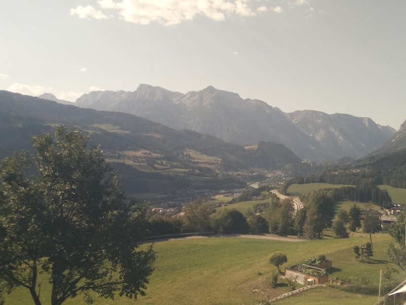 Archiv Foto Webcam Pfarrwerfen - Spareck