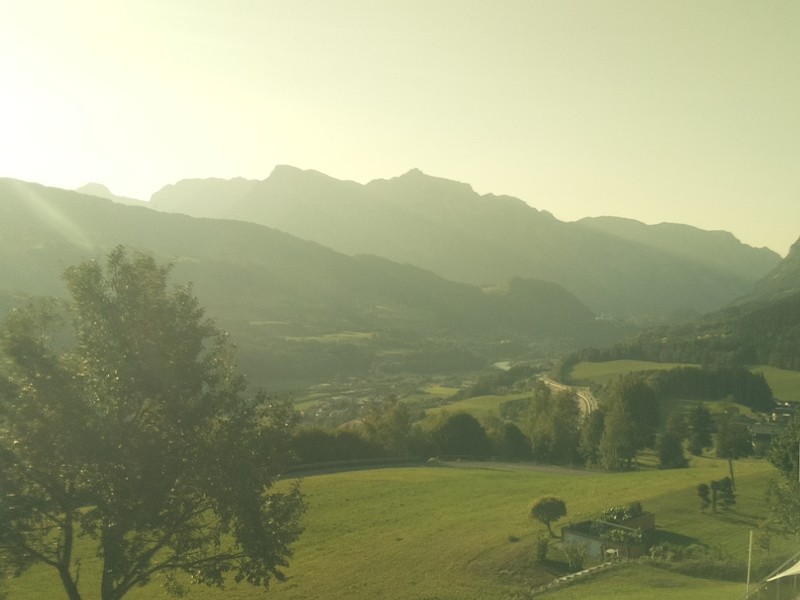 Archiv Foto Webcam Pfarrwerfen - Spareck