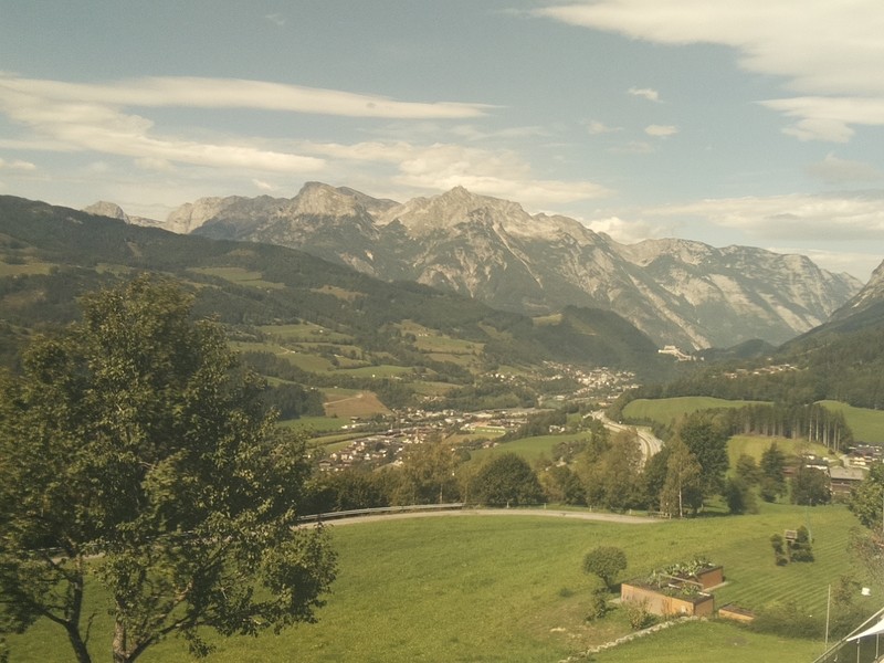 Archiv Foto Webcam Pfarrwerfen - Spareck