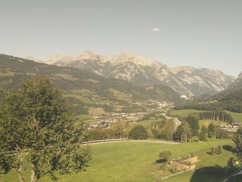 Archiv Foto Webcam Pfarrwerfen - Spareck