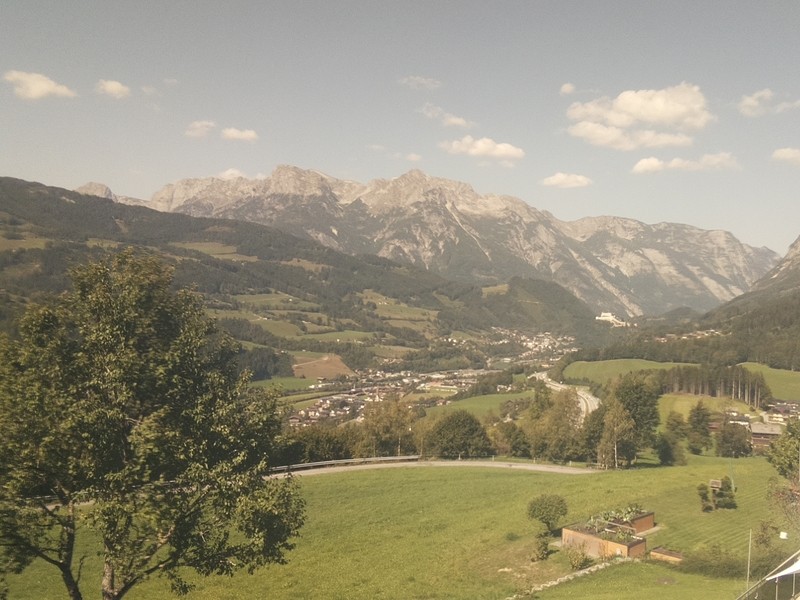 Archiv Foto Webcam Pfarrwerfen - Spareck