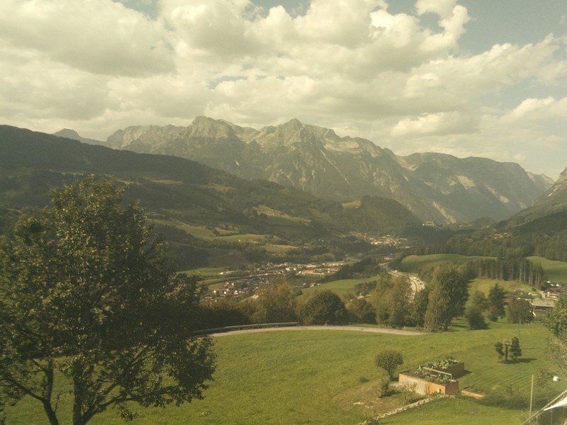 Archiv Foto Webcam Pfarrwerfen - Spareck