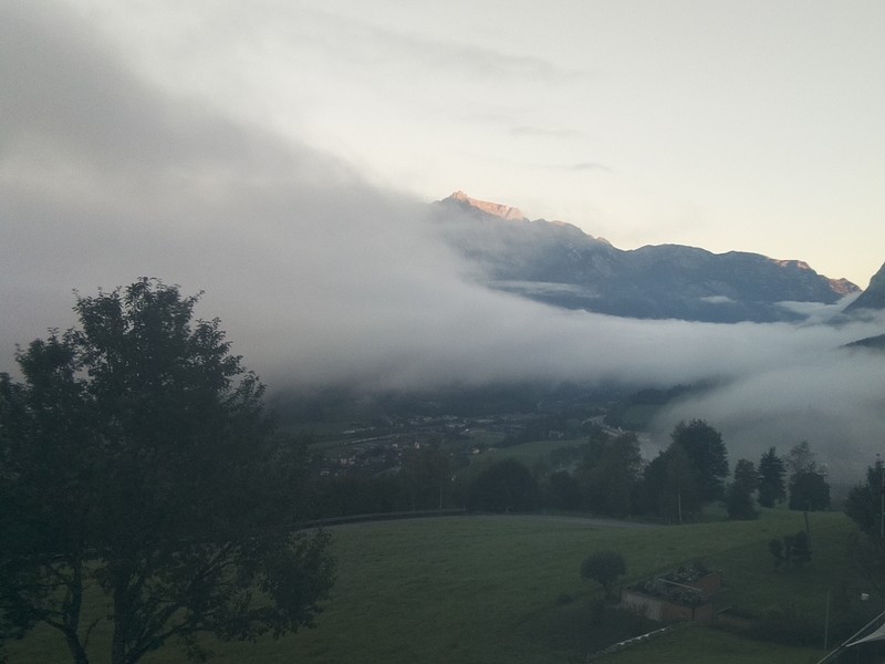 Archived image Webcam Pfarrwerfen: Spareck