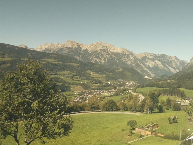 Archived image Webcam Pfarrwerfen: Spareck