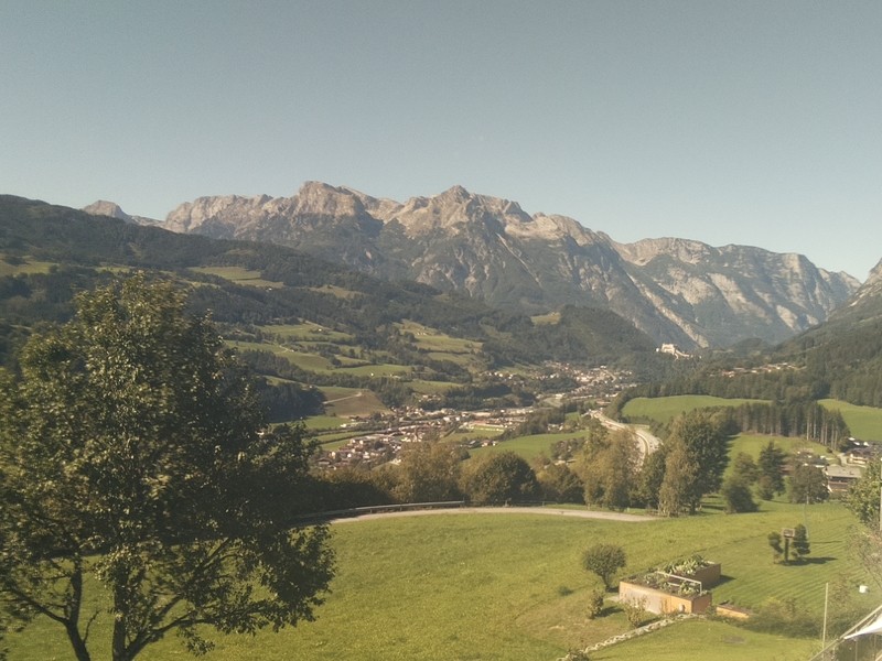 Archived image Webcam Pfarrwerfen: Spareck