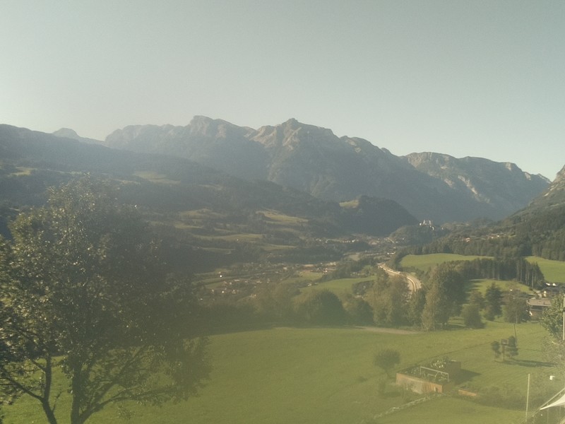 Archiv Foto Webcam Pfarrwerfen - Spareck