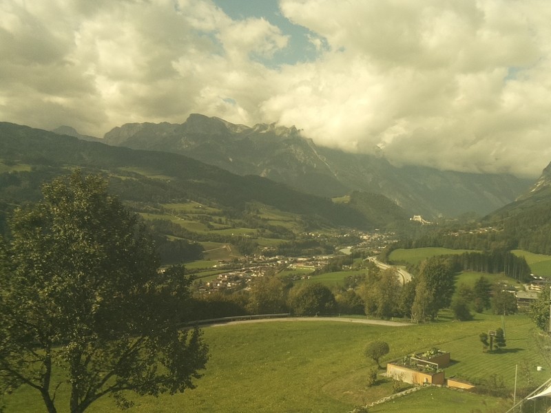 Archiv Foto Webcam Pfarrwerfen - Spareck