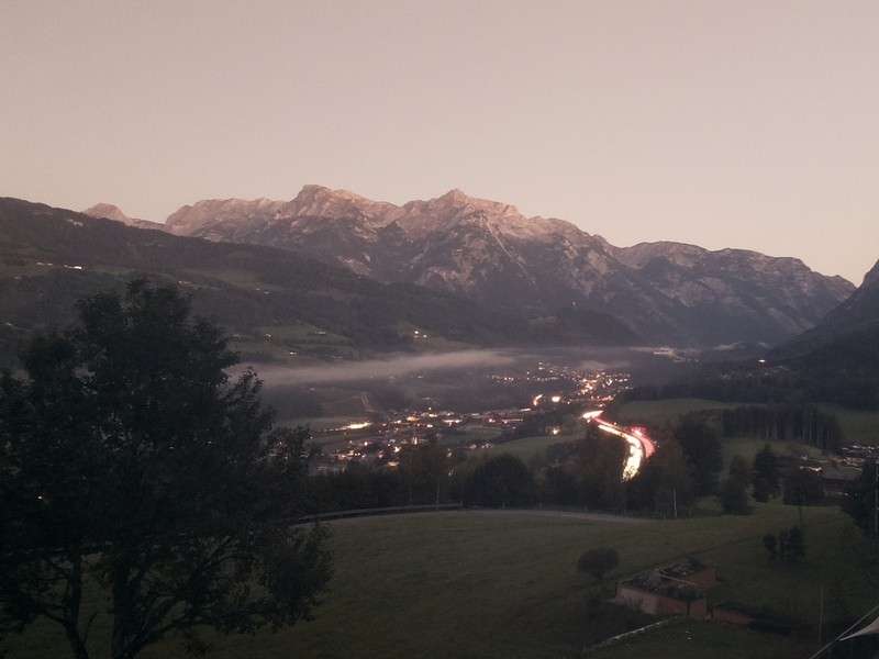 Archiv Foto Webcam Pfarrwerfen - Spareck
