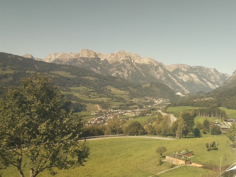 Archiv Foto Webcam Pfarrwerfen - Spareck