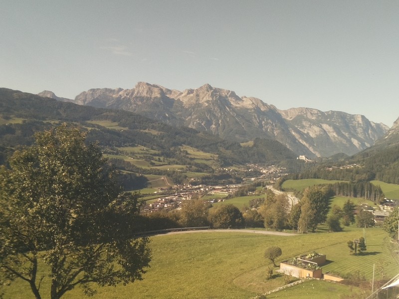 Archiv Foto Webcam Pfarrwerfen - Spareck
