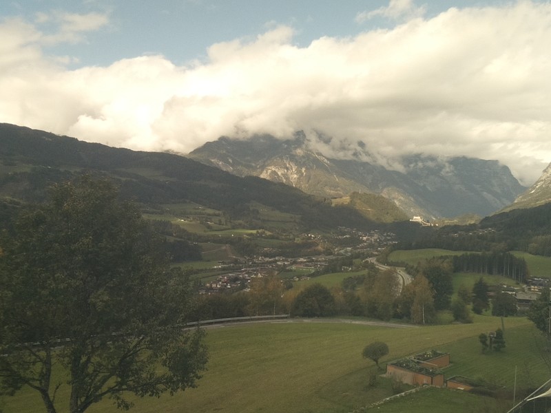 Archiv Foto Webcam Pfarrwerfen - Spareck