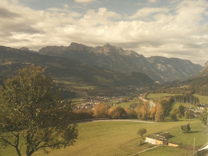 Archived image Webcam Pfarrwerfen: Spareck