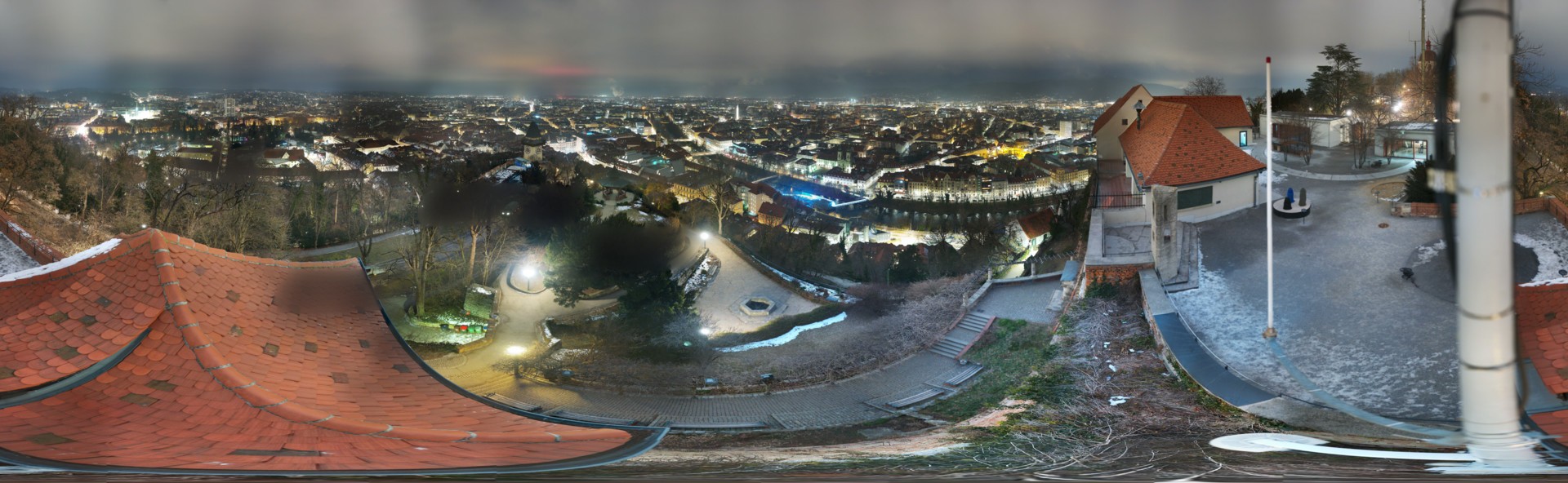 Archived image Graz: Webcam Castle Rock