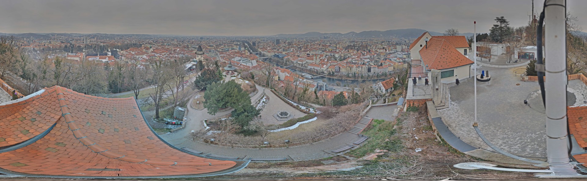 Archived image Graz: Webcam Castle Rock