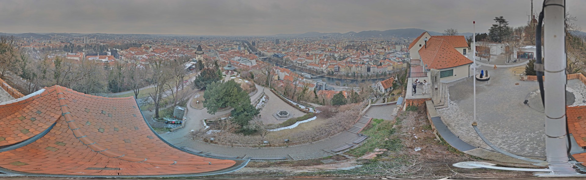 Archived image Graz: Webcam Castle Rock