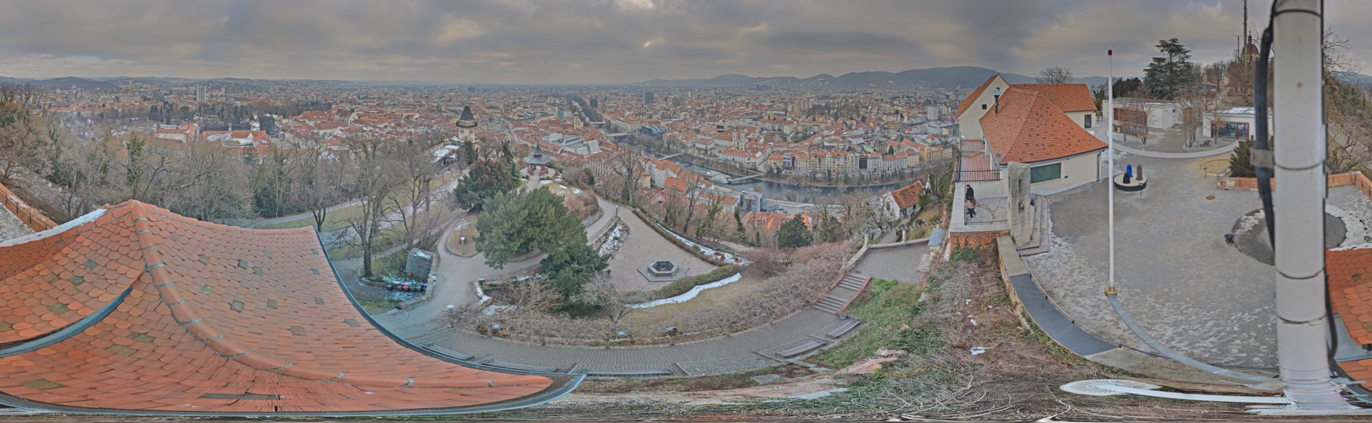 Archived image Graz: Webcam Castle Rock