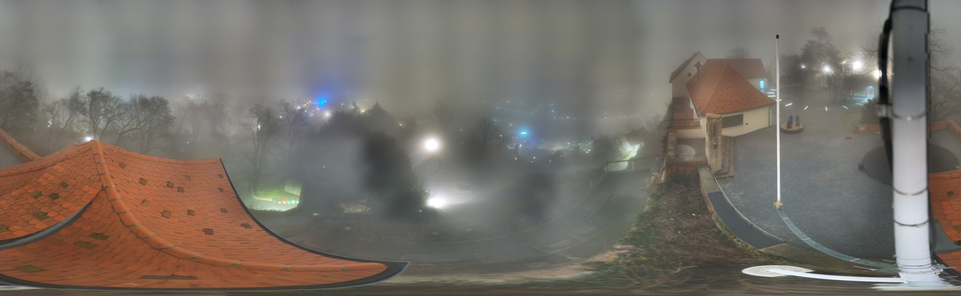 Archiv Foto Webcam Graz: Panorama vom Schlossberg