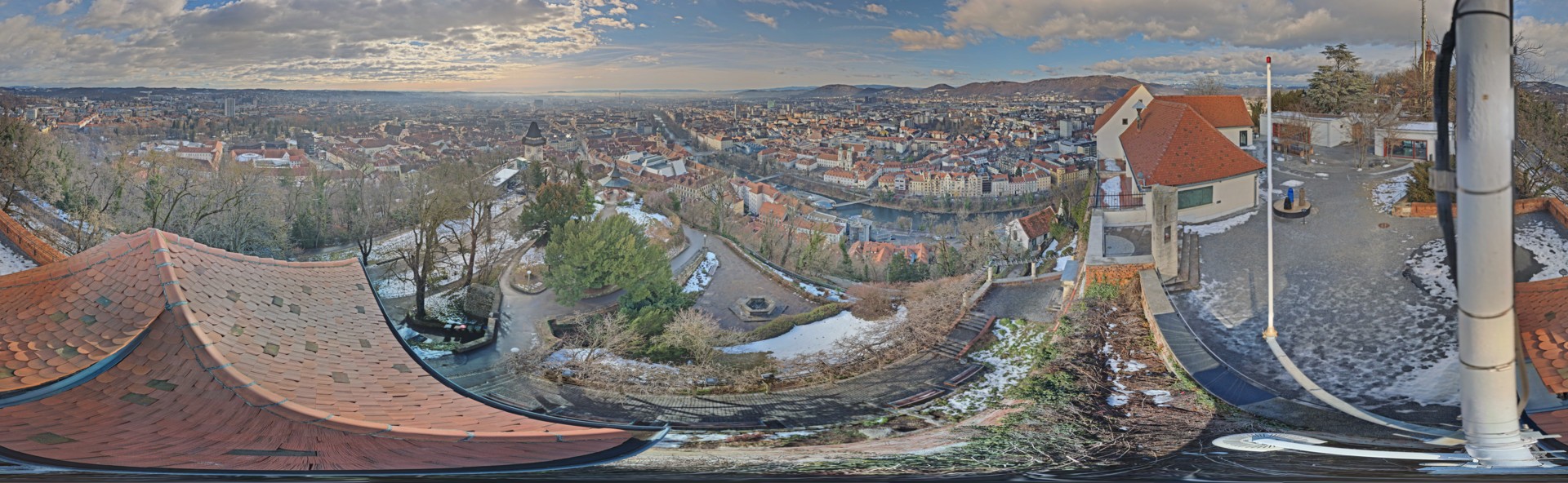 Archived image Graz: Webcam Castle Rock