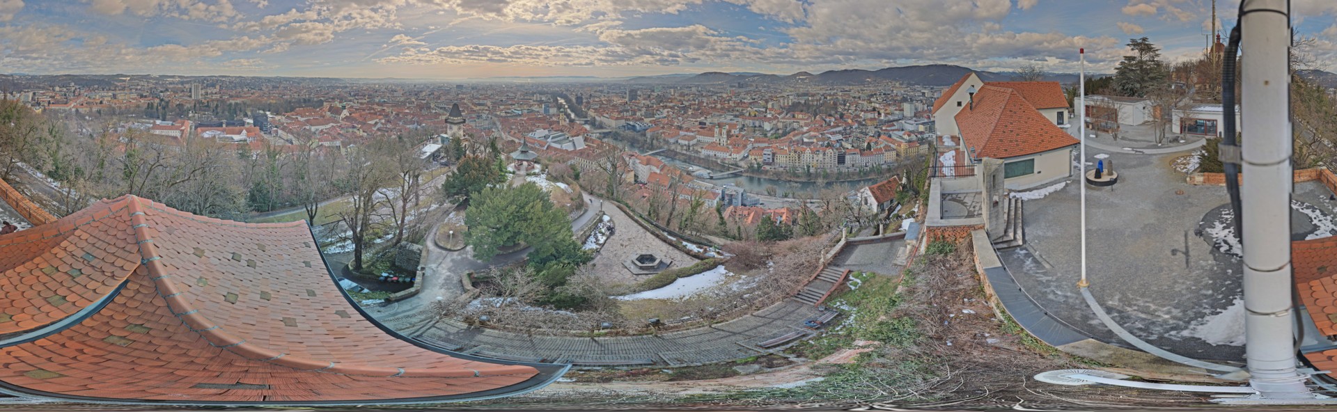 Archived image Graz: Webcam Castle Rock