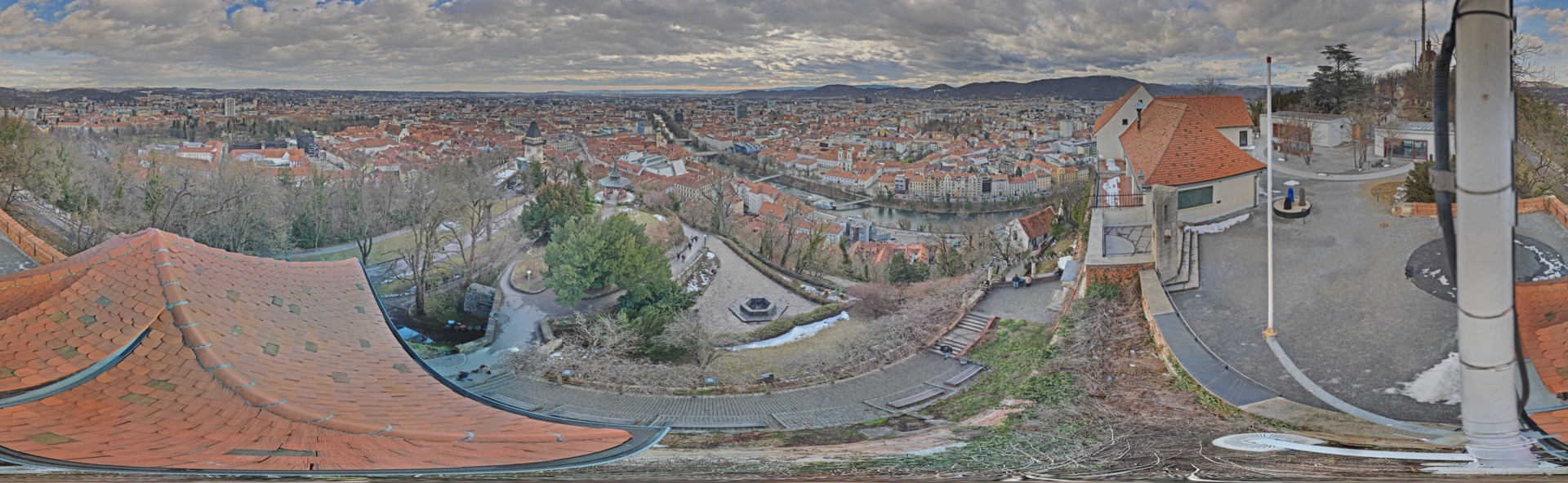 Archived image Graz: Webcam Castle Rock