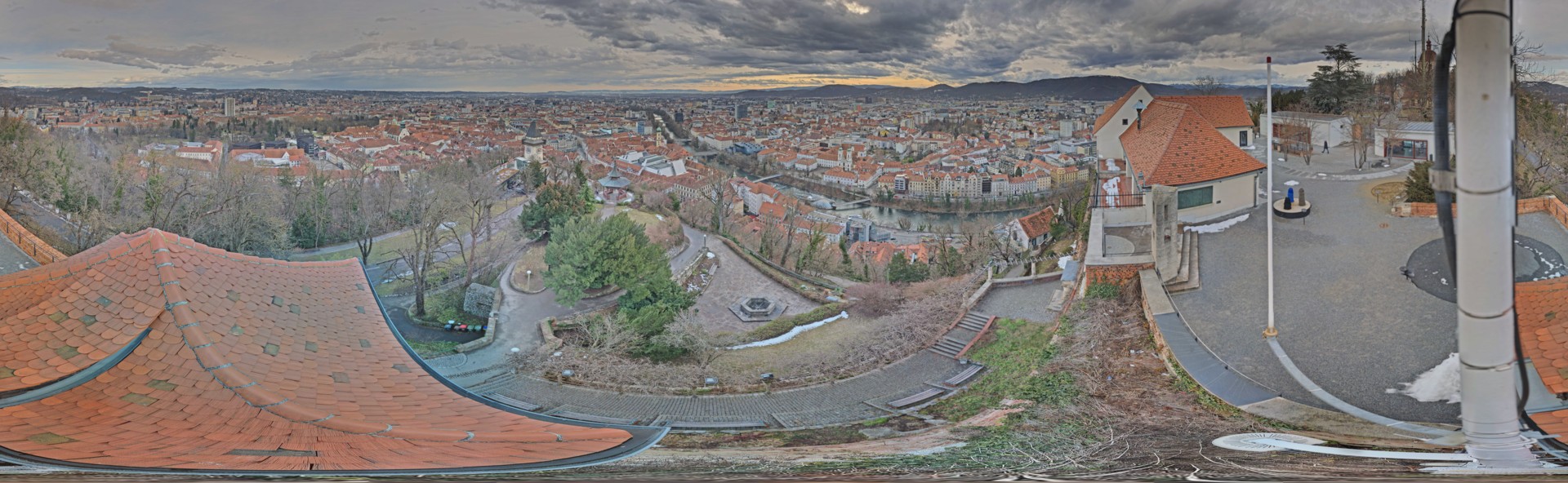 Archived image Graz: Webcam Castle Rock