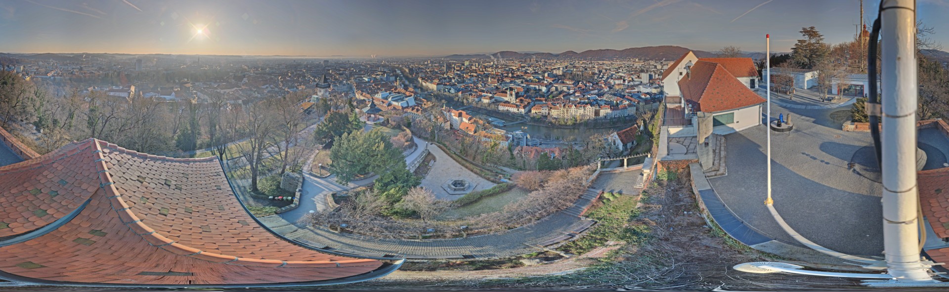 Archived image Graz: Webcam Castle Rock