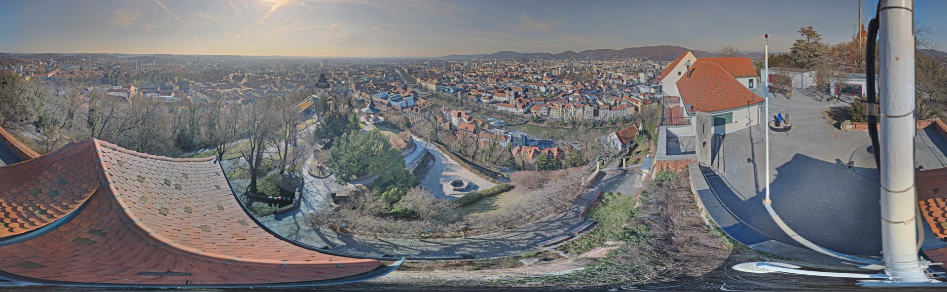 Archived image Graz: Webcam Castle Rock