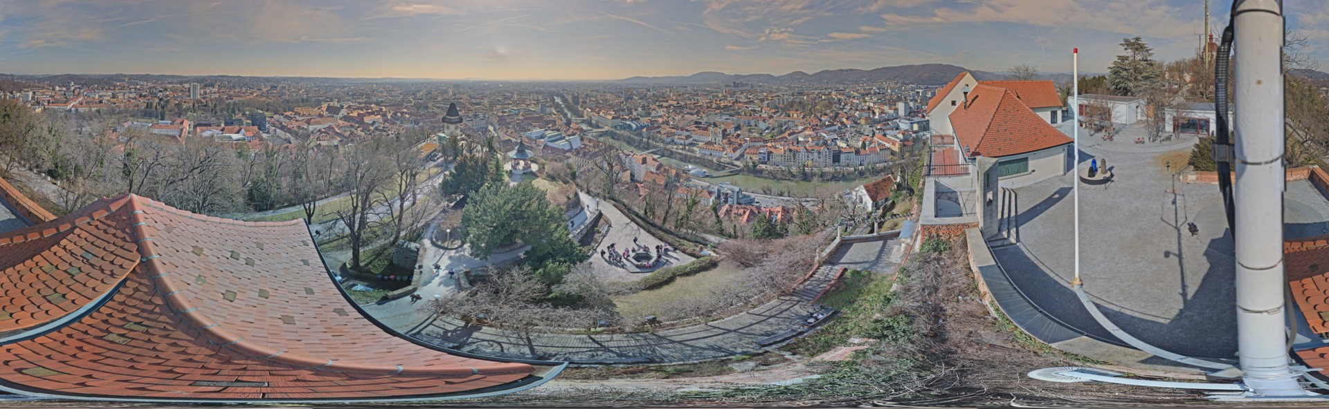 Archived image Graz: Webcam Castle Rock