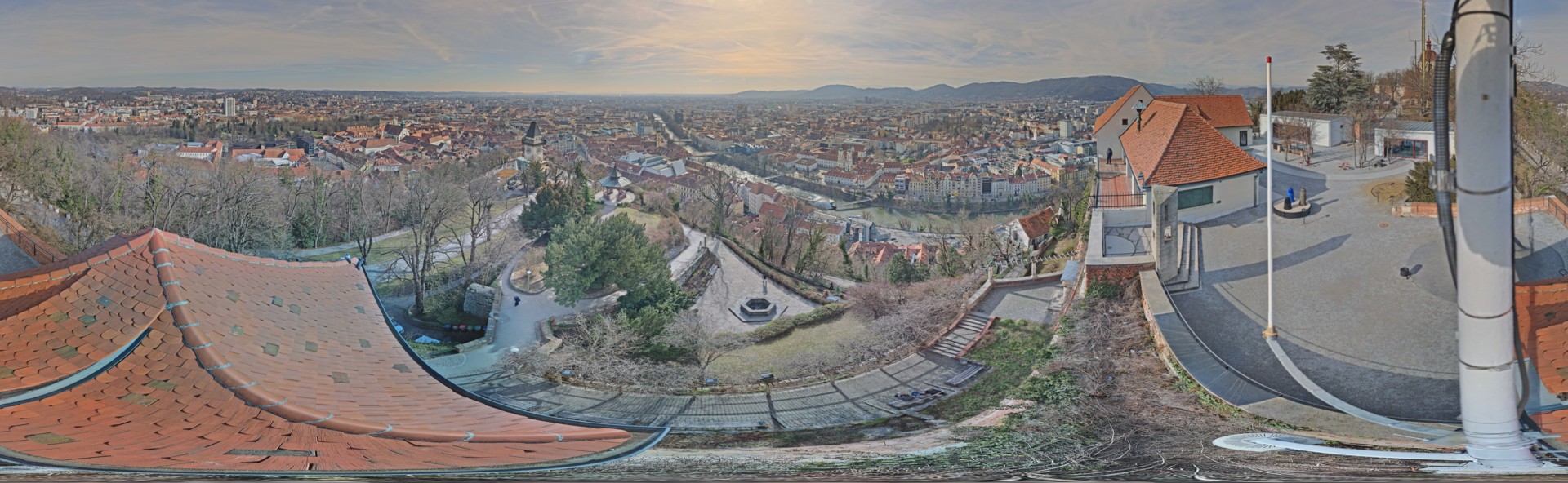 Archived image Graz: Webcam Castle Rock