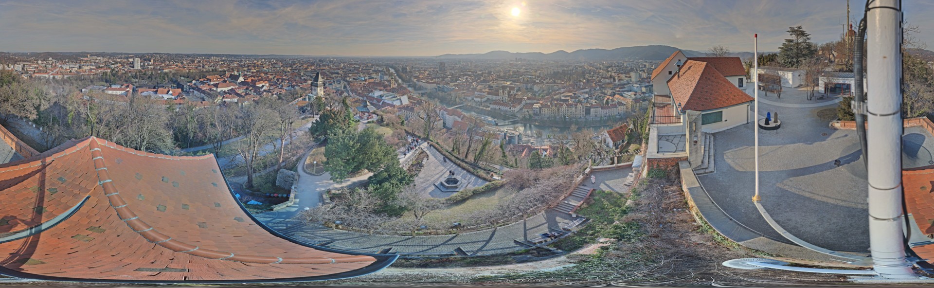 Archived image Graz: Webcam Castle Rock