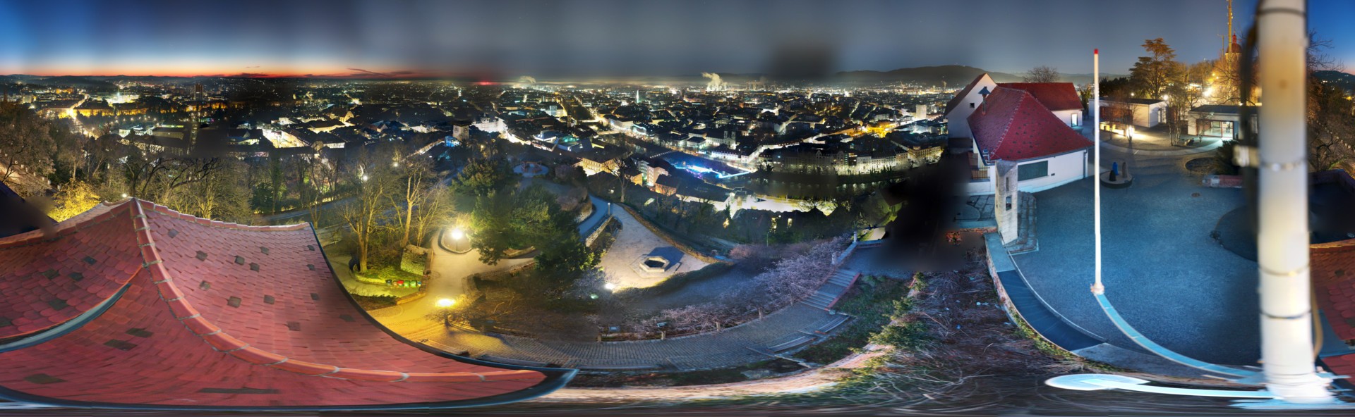 Archived image Graz: Webcam Castle Rock