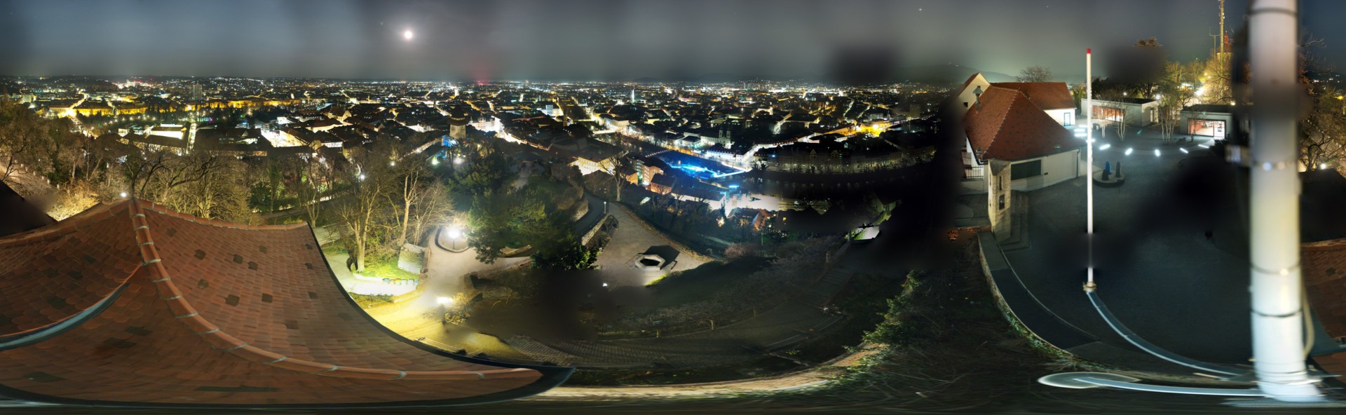 Archived image Graz: Webcam Castle Rock