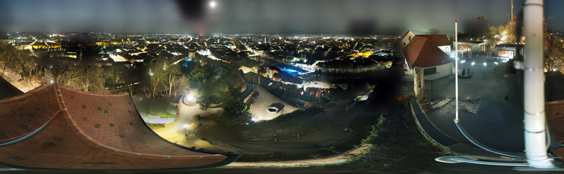 Archived image Graz: Webcam Castle Rock