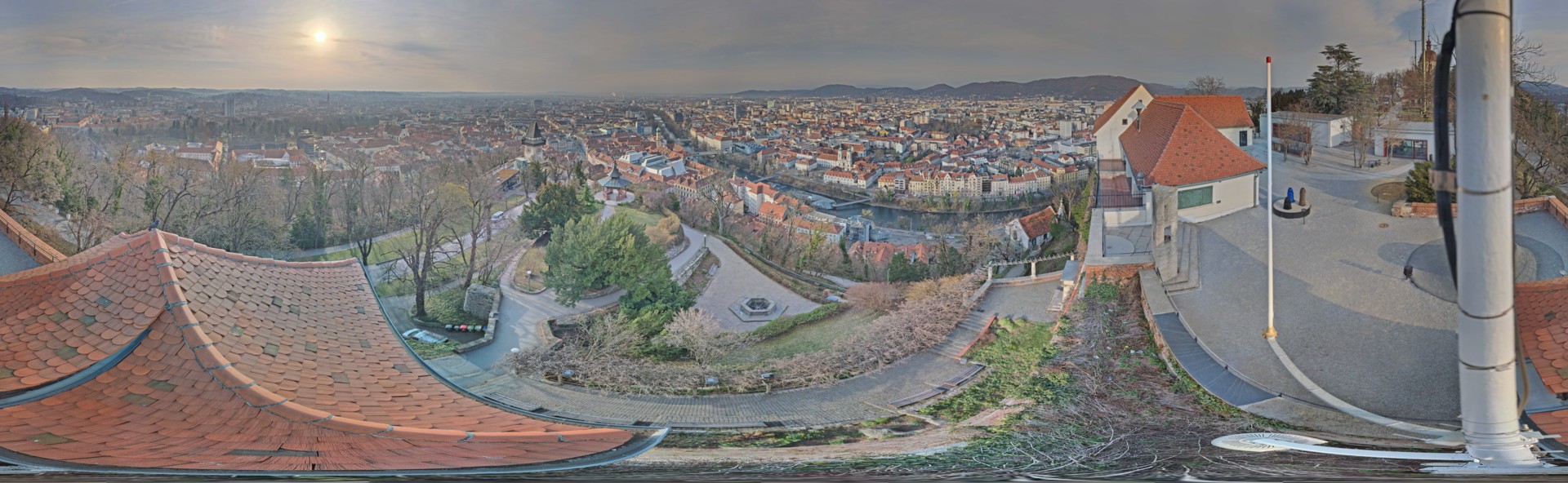 Archived image Graz: Webcam Castle Rock