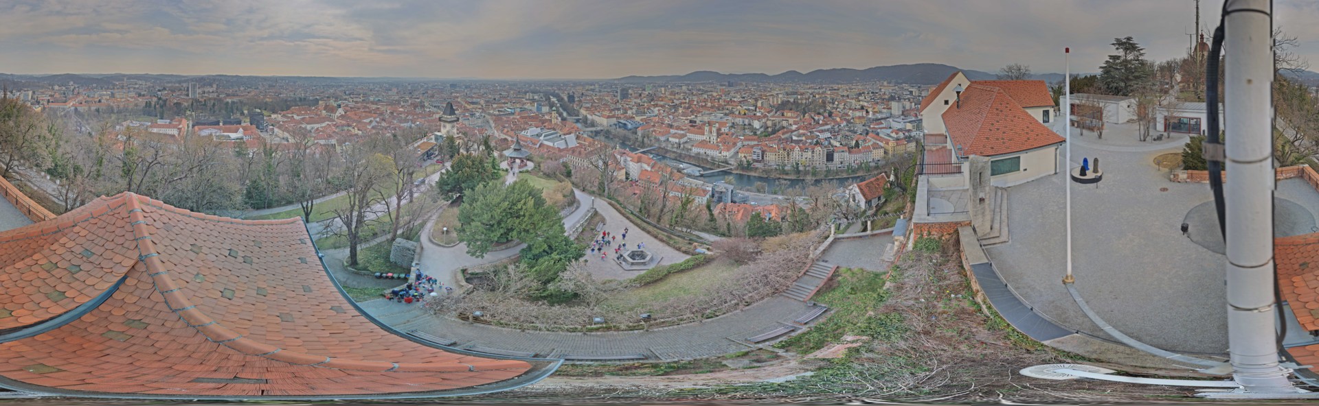 Archived image Graz: Webcam Castle Rock