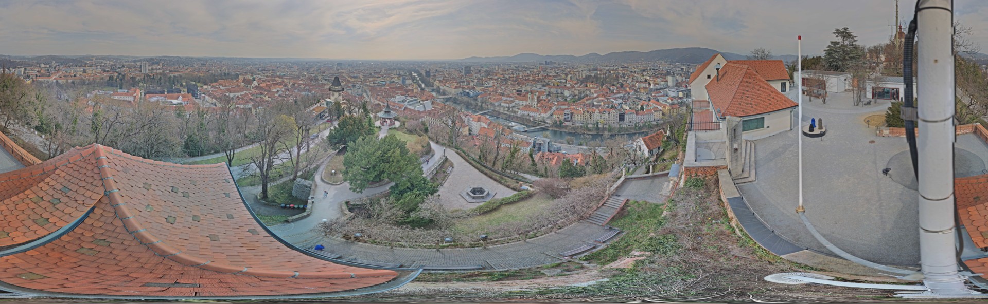 Archived image Graz: Webcam Castle Rock