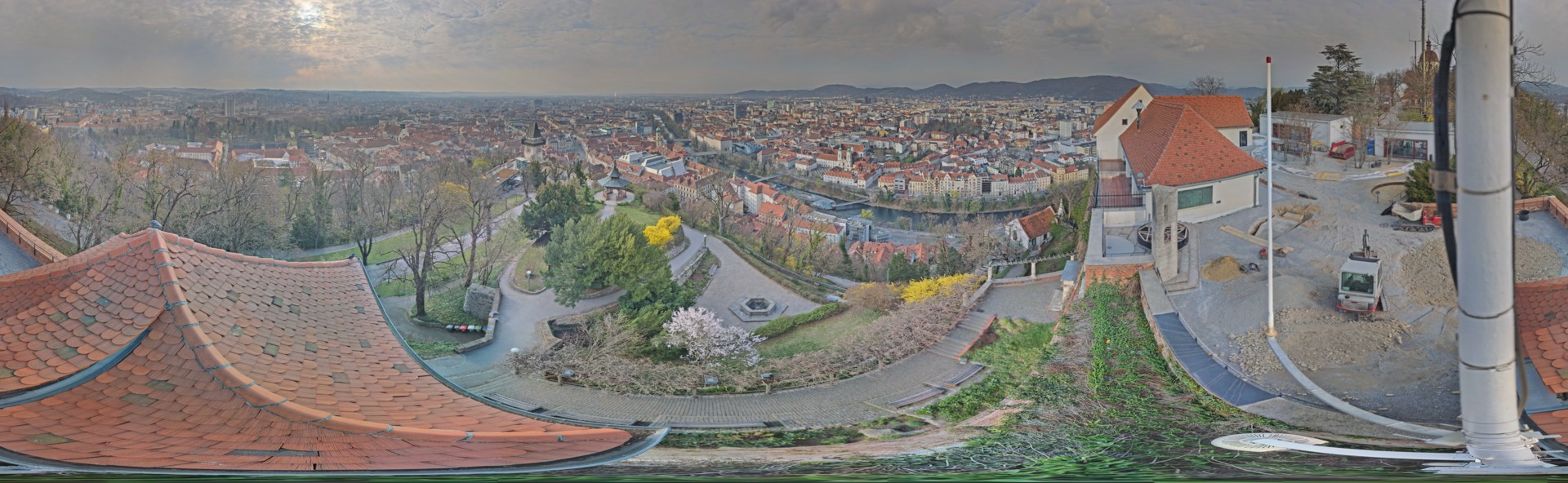 Archived image Graz: Webcam Castle Rock
