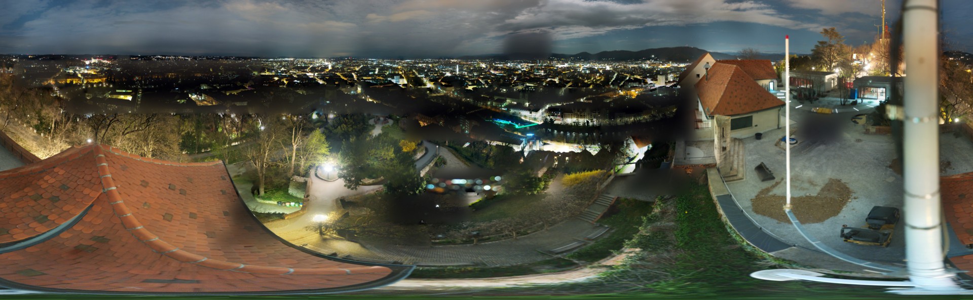 Archived image Graz: Webcam Castle Rock