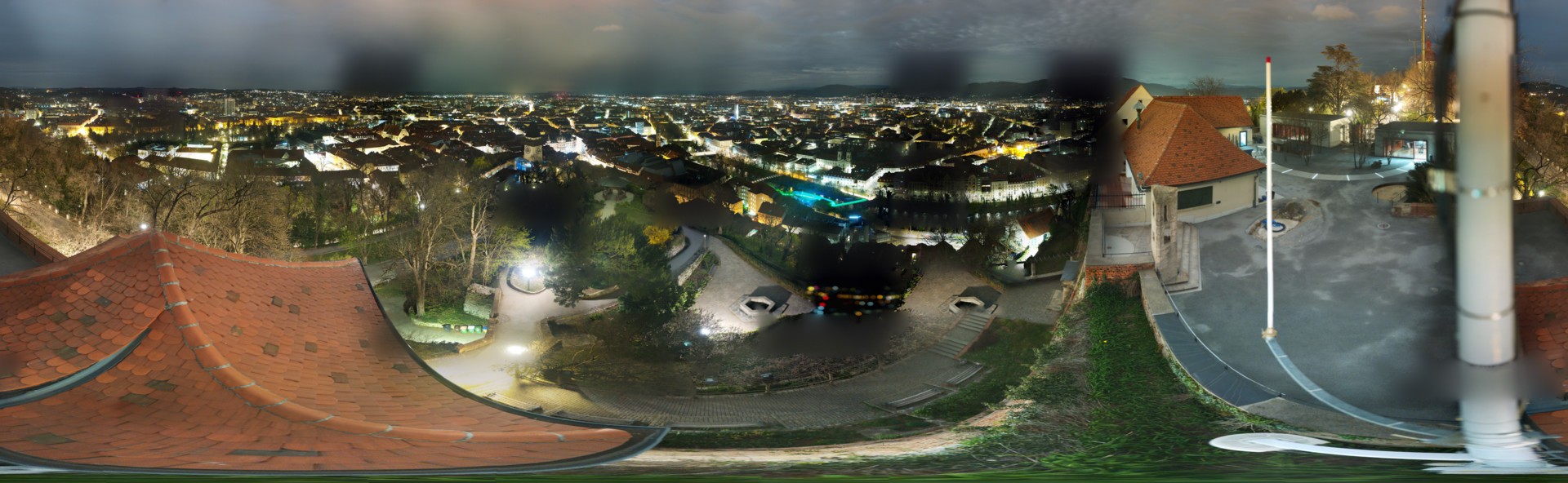 Archived image Graz: Webcam Castle Rock