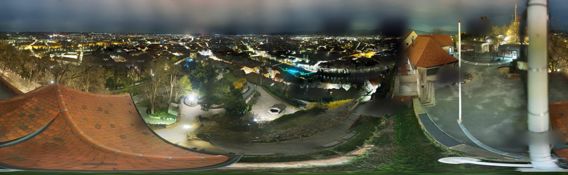 Archived image Graz: Webcam Castle Rock