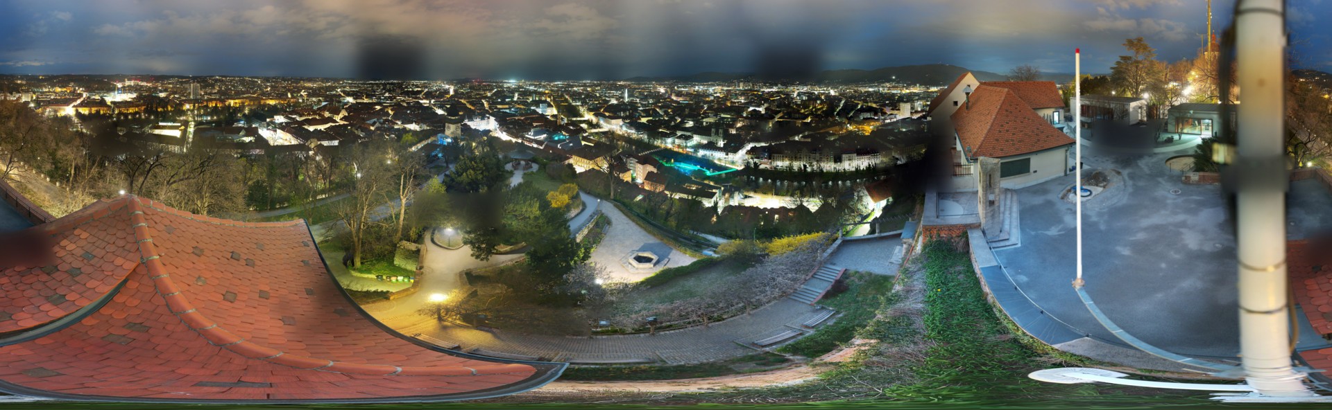 Archived image Graz: Webcam Castle Rock